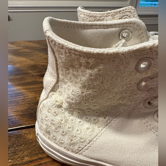 High top Allstar converse Off White Monochrome Size 9.  Unisex - Picture 5 of 13